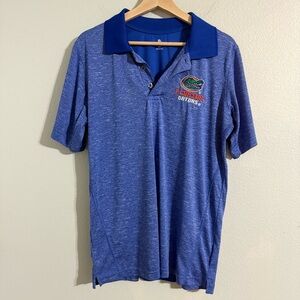 Blue Florida Gators Polo Shirt size Medium